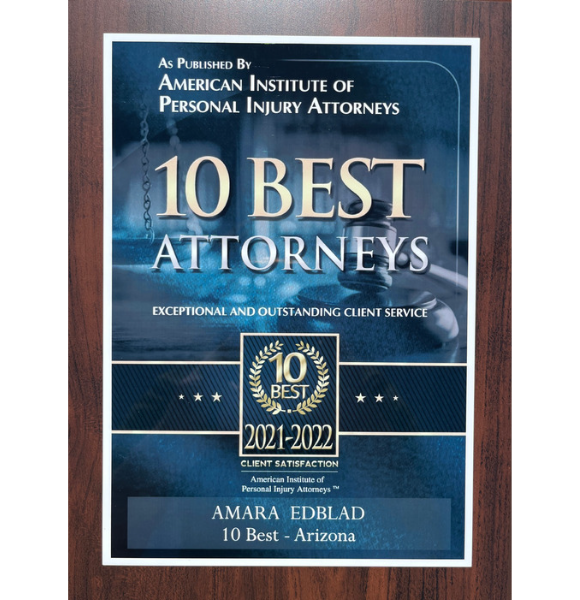 Top 10 Best Personal Injury Attorneys in Arizona - Exceptional Customer Service 2021 - 2022