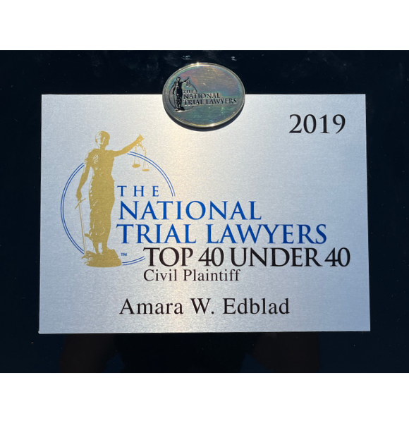 Top 40 Under 40 - Civil Plaintiff - 2019