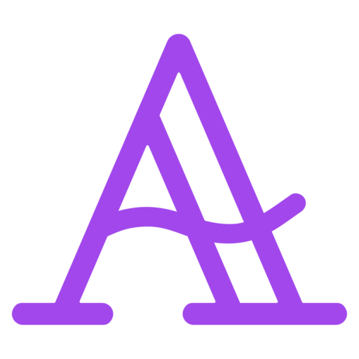 cropped AA Favicon purple